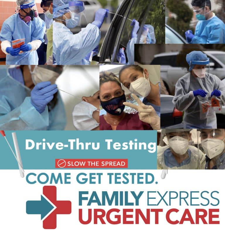 RAPID COVID19 Testing Family XPress Urgent Care